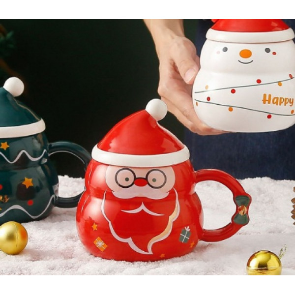 Кружка заварювальна новорічна Merry Christmas 3 13321 480 мл