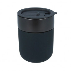 Кружка з кришкою для кави Cute Travel Mugs 295-Black 295 мл чорний