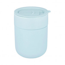 Кружка з кришкою для кави Сute Travel Mugs 295-Light-Blue 295 мл блакитний