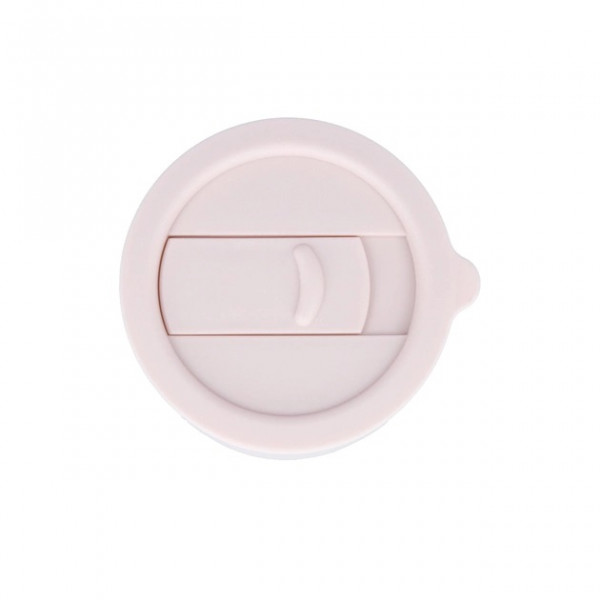 Кружка з кришкою для кави Сute Travel Mugs 295-Pink 295 мл рожева