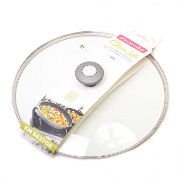Кришка скляна Kamille KM-0827GR 30 см
