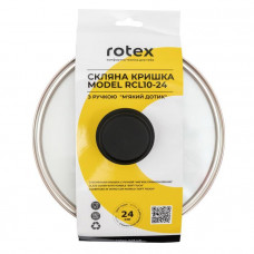 Кришка скляна Rotex RСL10-24 24 см