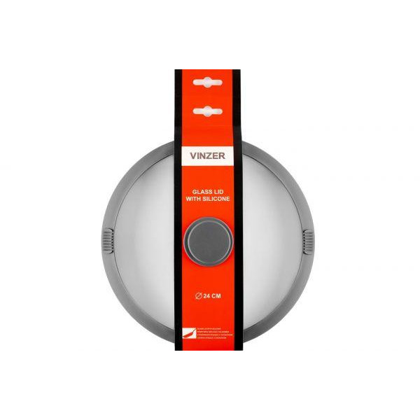 Кришка скляна Vinzer VZ-89250 24 см