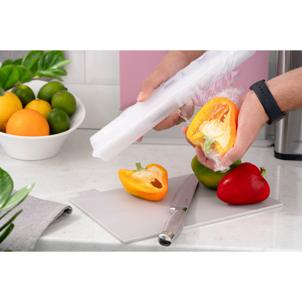 Кухонний диспенсер для харчової плівки та фольги Ardesto Fresh AR1336TP 9х33.6х5.5 см