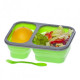 Ланч бокс харчовий Frico FRU-384-Green 24х17.5х7 см зелений