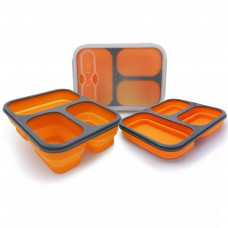 Ланч бокс харчовий Frico FRU-385-Orange помаранчевий