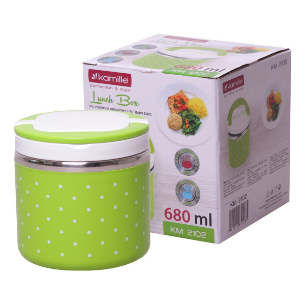 Ланч-бокс харчовий Kamille KM-2102 680 мл