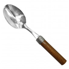 Ложка десертна Mazhura Wood Walnut MZ-462218 17 см
