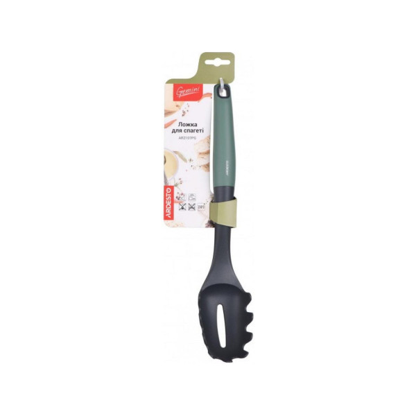 Ложка для спагетті Ardesto Gemini AR-2107-PG 32.8 см бірюзова