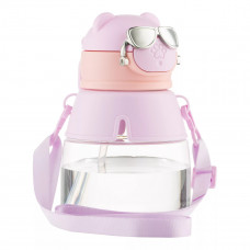 Пляшка для води Ardesto Space AR2255SP 550 мл рожева