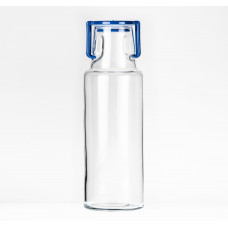 Пляшка для води Borgonovo Fience 13151320 1000 мл синя