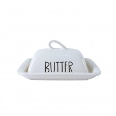 Маслянка Limited Edition Butter JH4879-2 19 см біла