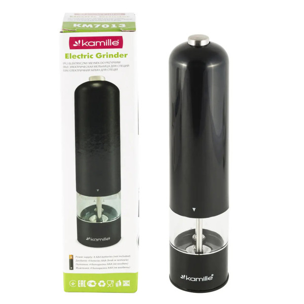 Млин для спецій Kamille KM-7013 22 см
