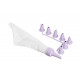 Мішок кондитерський з насадками Ardesto tasty baking AR-2307-LP фіолетовий