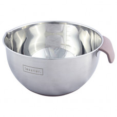 Миска для змішування Lessner 55900-18 18 см 2.1 л срібляста