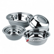Миска з нержавіючої сталі Kamille KM-4306 20 см