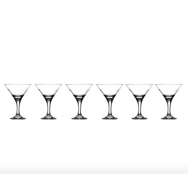 Набір келихів для мартіні Pasabahce Bistro PS-44410-6 6 шт 190 мл