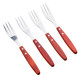 Набір вилок для стейків Bergner Bbq lovers BG-40200-MM 10 см 4 шт
