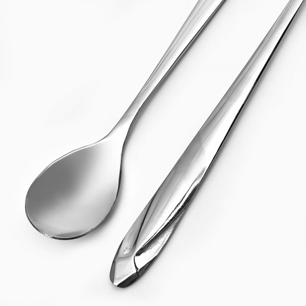 Набір десертних ложок Stenson Spoon R-89837 6 шт сріблястий