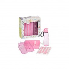 Набір ємностей для зберігання 3 предмета Maxx Pink Herevin 161295-008