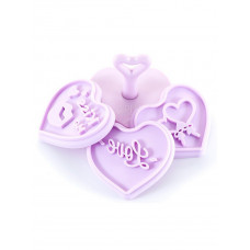 Набір кондитерських штампів Gipfel Amour GP-0316 4 предмети