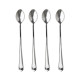 Набір ложок для латте Bergner Coffee tea lovers BG-46105-MM 20.4 см 4 сріблясті предмети