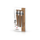 Набір ложок для латте Bergner Coffee tea lovers BG-46105-MM 20.4 см 4 сріблясті предмети
