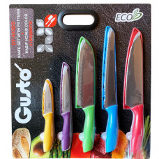 Набір ножів Gusto Color GT-4102-5 5 предметів