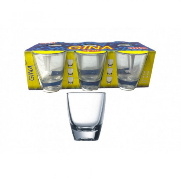 Набір чарок Helios Gina HL8282 50 мл 6 шт