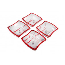 Набір салатників 9.5 см 4 шт Winx Cherry Red Walther-Glas WG-4484