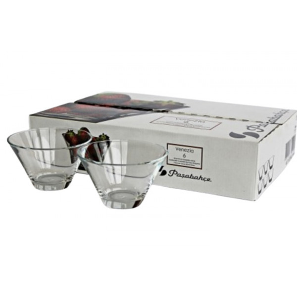 Набір салатників Pasabahce Venezia PS-53443-6 240 мл 6 шт
