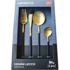 Набір столових приладів Ardesto Gemini LeССo AR0704LB 4 предмети золотавий