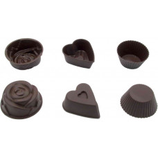 Набір форм для випічки Lessner Chef Choco 10274 6 шт коричневий