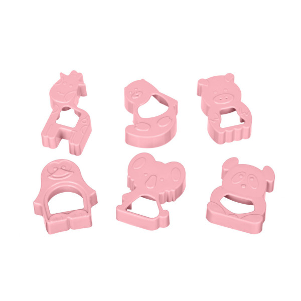 Набір форм для випічки печива Ardesto Tasty Baking AR-2309-PP рожевий