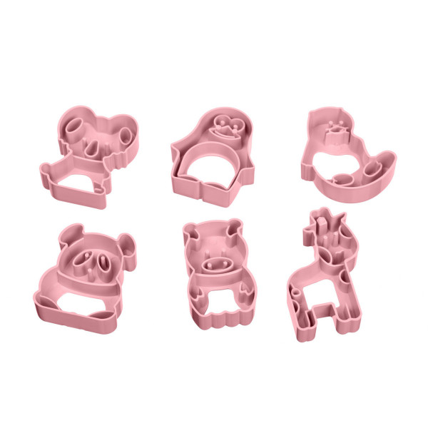 Набір форм для випічки печива Ardesto Tasty Baking AR-2309-PP рожевий