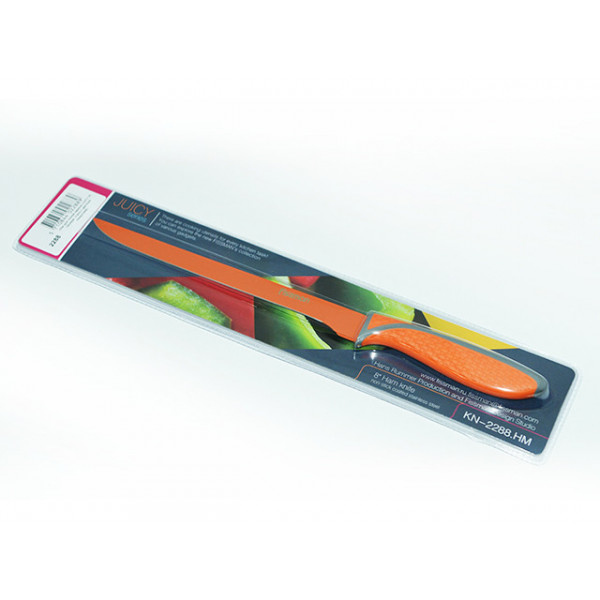 Ніж для тонкої нарізки Fissman Juicy FS-2288 20 см фіолетовий