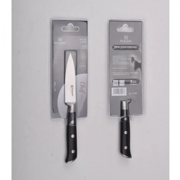 Ніж овочевий Krauzer Chef KR-77380 10 см