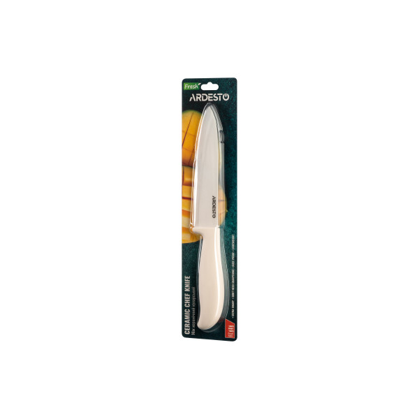 Ніж кухарський Ardesto Fresh AR-2127-CW 15 см білий