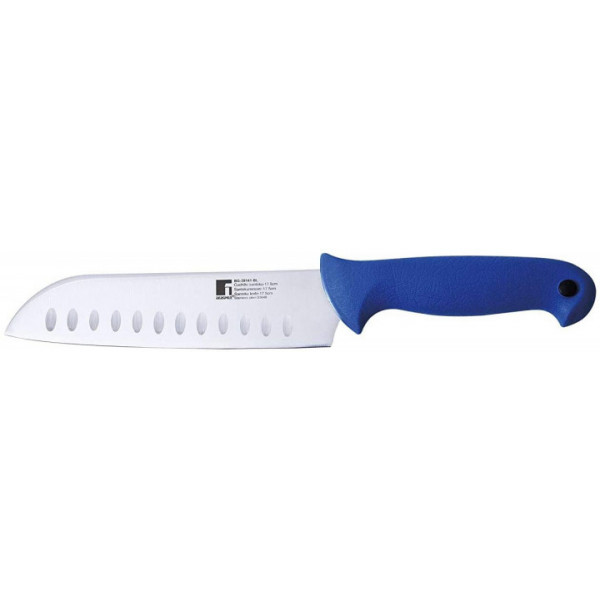 Ніж сантоку Bergner Professional color BG-39141-BL 17,5 см