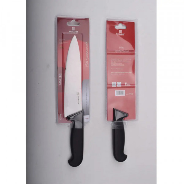 Ніж шеф-кухаря Krauzer Master KR-77303 21 см