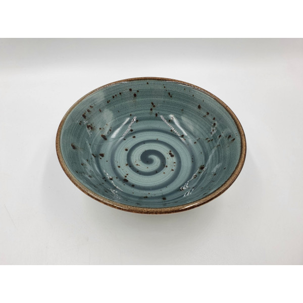 Піала TULU spiral-grey-blu-16 450 мл 16 см сірий