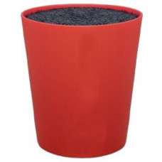 Підставка для ножів Vincent VC-6199-Cherry 16х7, 1х22, 3 см червона
