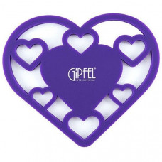 Підставка під гаряче Gipfel Amour GP-0295 20х17х0, 5 см фіолетова