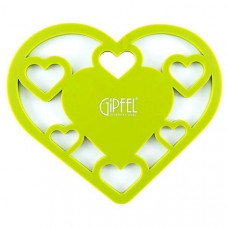 Підставка під гаряче Gipfel Amour GP-0297 20х17х0, 5 см салатова