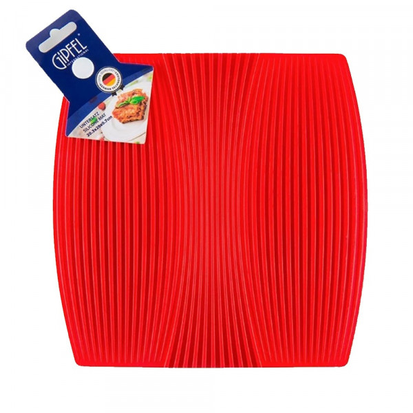 Підставка під гаряче Gipfel GP-0332 20.3х20х0.7 см червона