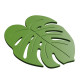 Підставка під гаряче Krauff Monstera 29-305-079 22х17 см зелена