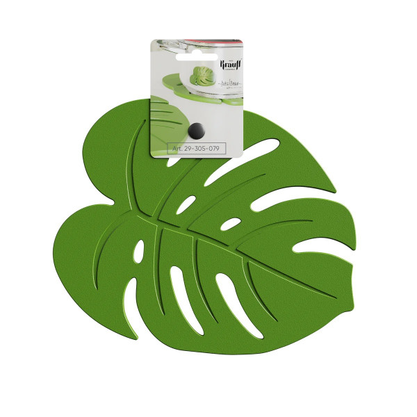 Підставка під гаряче Krauff Monstera 29-305-079 22х17 см зелена