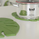 Підставка під гаряче Krauff Monstera 29-305-079 22х17 см зелена