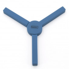 Підставка під гаряче Lessner Sky Blue 10315 20х13,3х1,5 см синя