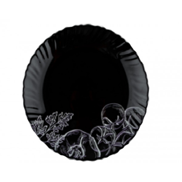 Салатник Vittora Black Овочевий етюд V-155Bvs 15.5 см